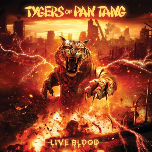 Tygers Of Pan Tang  Live Blood  CD