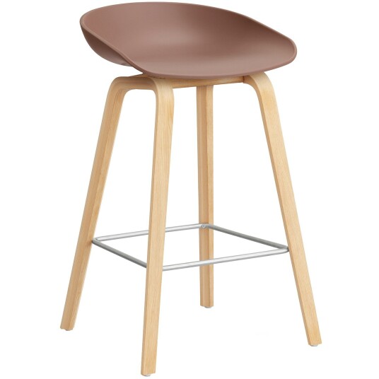 Hay AAS 32 2.0 Barstol 65 cm Såpet Eik / Soft Brick