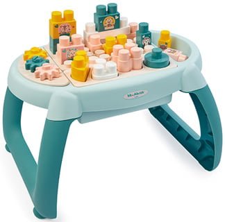 Abrick Table with blocks I-7917
