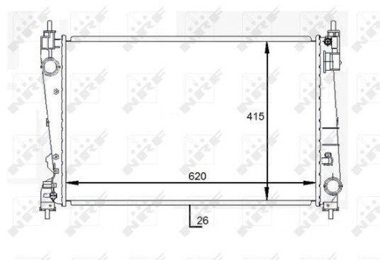 Radiator NRF 59084