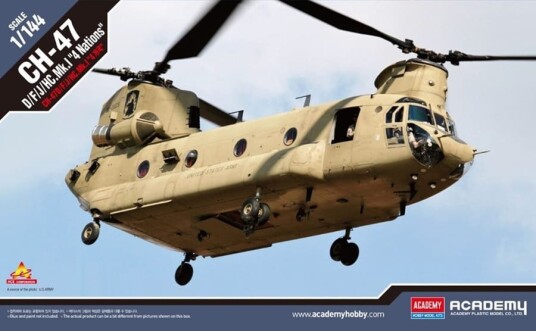 Academy 1/144 CH-47 D/F/J/HC. Mk.1 "4 Nations"