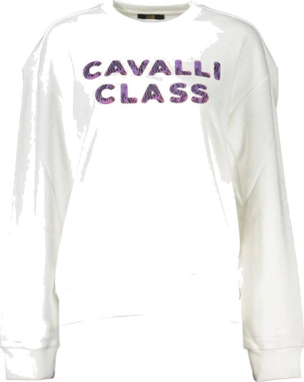 Cavalli Class Dame Gensere & Hettegensere Hvit M,