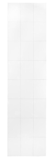 Berryalloc Badpanel Hvit Snø 20x30 Gf