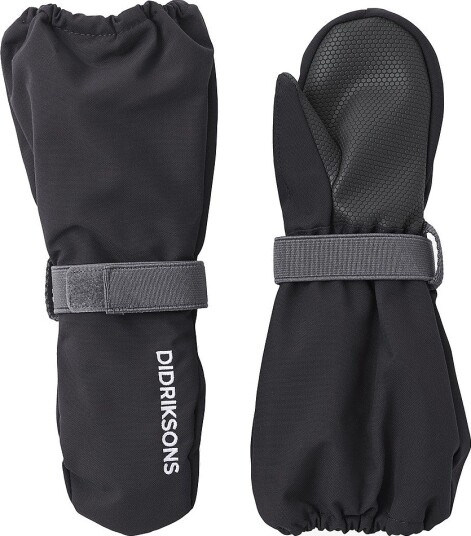 Didriksons   Vintervotter Biggles Kids' Mittens   Svart