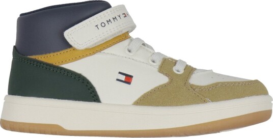Tommy Hilfiger Støvler Høy Topp Lace Up Multicolour Tommy Hilfiger 29 Støvler Hvit