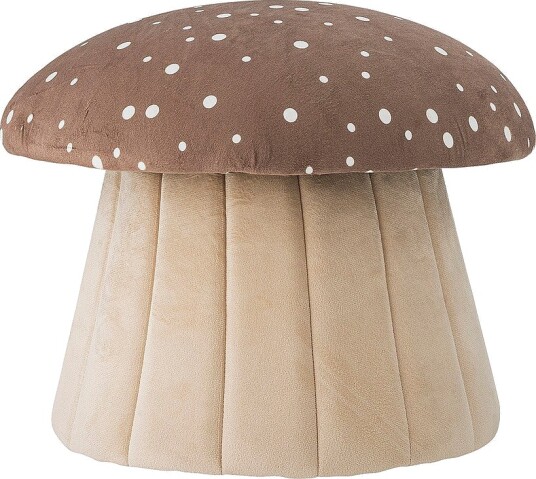 Bloomingville MINI Blå puff Flerfarget