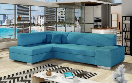Tietaz Sovesofa med Divan Blå