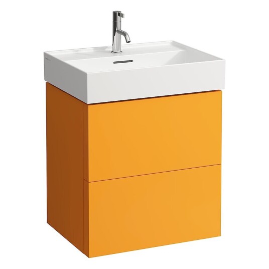 Laufen Kartell Servantskap med 2 skuffer 580x600 mm Oker Brun
