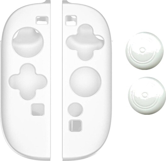 Nintendo Switch 2 Kontrollerdeksel 1 Par Hvit
