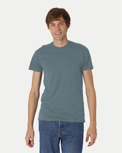 Neutral Organic   Mens Fitted T shirt Blå