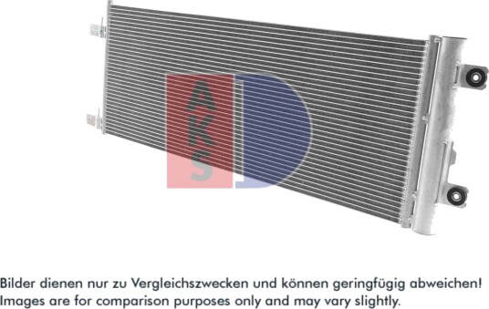 AKS DASIS 402008N Kondensator, klimaanlegg