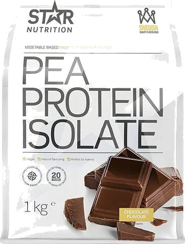 Star Nutrition Pea Protein Isolate Chocolate 1000g Star Nutrition Pea Protein Isolate Chocolate 1000g