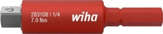 Wiha Adapter Slimvario Vde 1000V Til 1/4" Topnøgle 6,0Mm