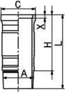 Sylinderhylse KOLBENSCHMIDT 89935110