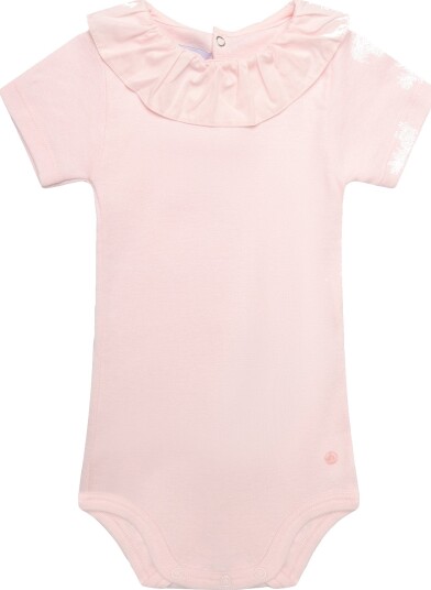 Petit Bateau Sf Bodies Acol Mc   Pink   60