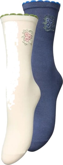 Becksöndergaard Efloria Cotta Sock 2 Pack Multi/patterned 37 39