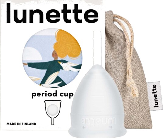 Lunette Menstrual Cup Model 1 Clear Lunette Menstrual Cup Model 1 Clear