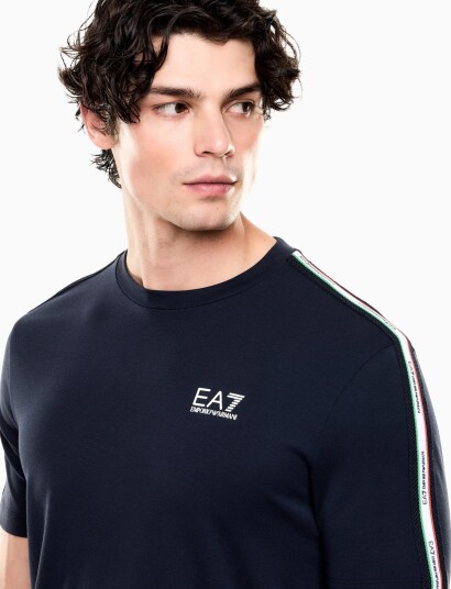 EA7 T Shirt Navy L EA7 T Shirt Navy L