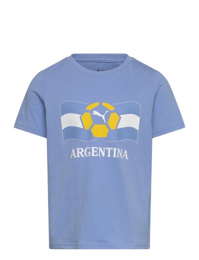PUMA Fanpack Shortsleeve Tee Jr   Blue   176