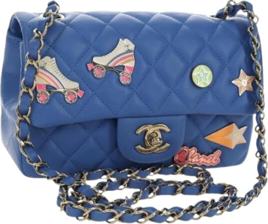 Chanel Vintage Dame Blå Chanel Vintage Dame Blå