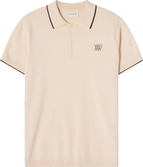 We Norwegians Putting Polo Short Sleeve Herre Beige XL