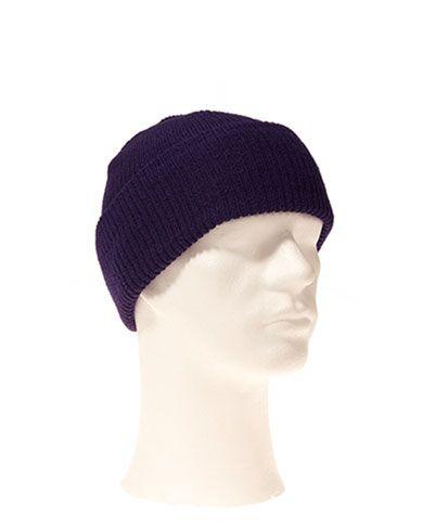 Fostex Watch Cap - 100 % ull Blå Fostex Watch Cap - 100 % ull Blå