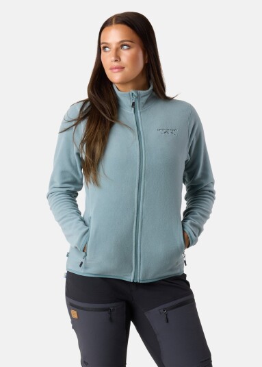 Swedemount Stryn Fleece W Sage Green 48 Fleecetrøyer