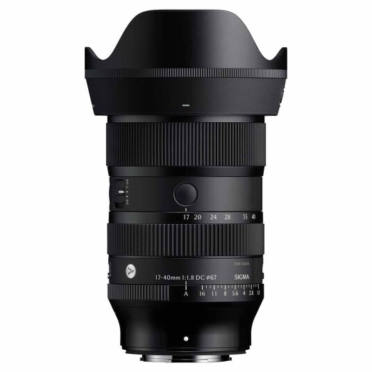 Sigma 17-40mm F1.8 DC Art objektiv for Fujifilm X-fatning Sigma 17-40mm F1.8 DC Art objektiv for Fujifilm X-fatning