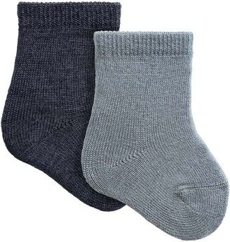 Name It NBMWakta 2-pack ullsokker til baby Ombre Blue