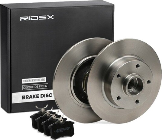 Bremseskiver og -klosser RIDEX 3405B0934