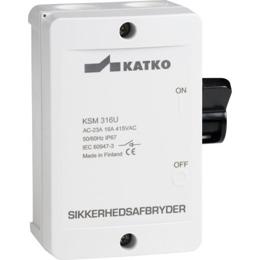 Katko side operated service switch 3 pole + auxiliary switch 25a (6419410328415) Katko side operated service switch 3 pole + auxiliary switch 25a (6419410328415)