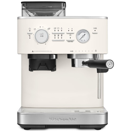 Kitchenaid Espressomaskin med kaffekvern porcelain white