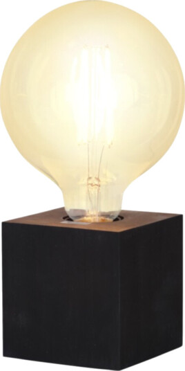 Star Trading Bordlampe E27 KUBE svart Star Trading Bordlampe E27 KUBE svart