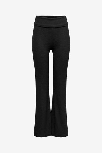 Only Carmakoma Bukser carHillary Fold Down Pant Jrs ZL Svart