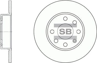 Hi Q SD5103 Bremseskive Hi Q SD5103 Bremseskive
