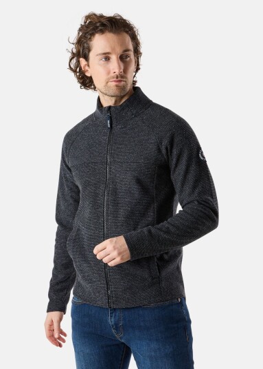 Seaside Sailor Fleece Charcoal Melange 4xl Trøyer