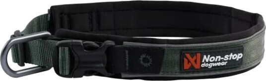 Non-Stop Dogwear Roam Polstret Hundehalsbånd Grønn XL Non-Stop Dogwear Roam Polstret Hundehalsbånd Grønn XL