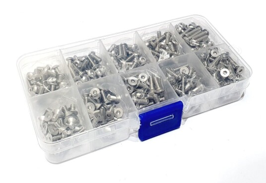 Yeah Racing Stainless Steel Assorted Screw Set