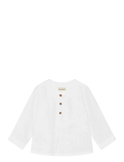 Minymo Shirt Ls White 62