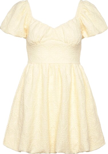 Gina Tricot Mini Dress Cream S Gina Tricot Mini Dress Cream S