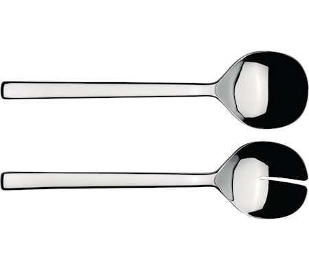 Ovale Salat Bestikksett 2 deler, Rustfritt Stål Ovale Salat Bestikksett 2 deler, Rustfritt Stål