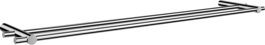 HOUSE STEEL DOBBEL HÅNDKLESTANG