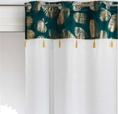 Douceur D’Interieur Firana Sabaly Gardin Hvit/Grønn 140X240