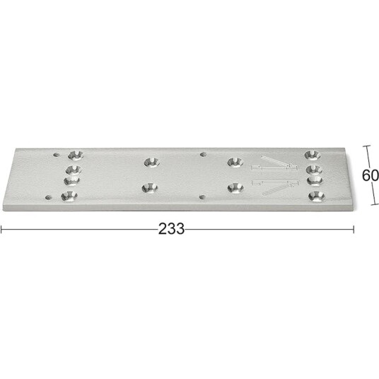 Monteringsplate Habo Dorma 7380