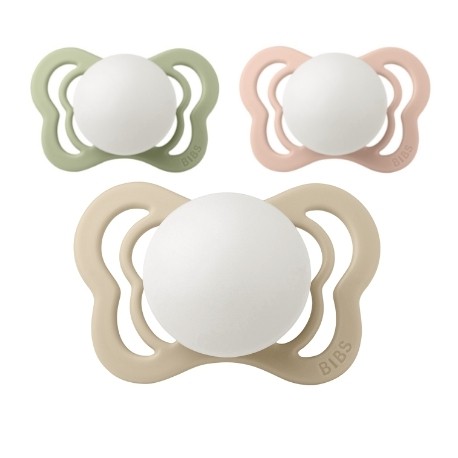 Bibs Couture Night Glow Str. 1 0-6 Md.Anatomisk  Latex