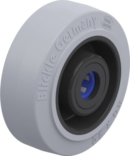 Blickle 611053 Poev Plast Hjul 80/12Xr-Sg - Hjuldiameter 80 Mm - Maks. Bæreevne 140 Kg, 1 Stk