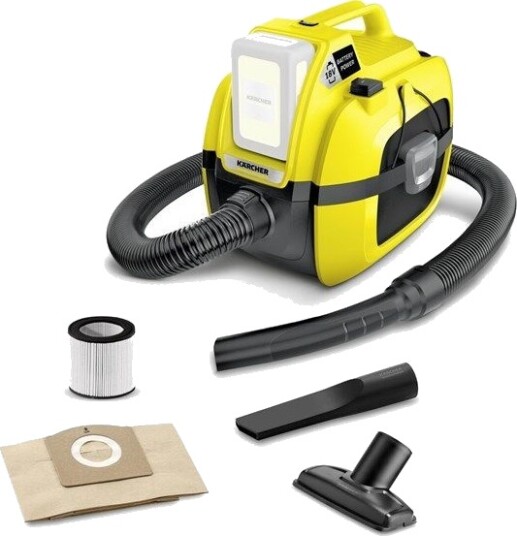 Kärcher WD 1 Compact Grovstøvsuger Bærbar Trådløs 18V Uten Batteri Kärcher WD 1 Compact Grovstøvsuger Bærbar Trådløs 18V Uten Batteri