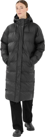 Værrapport Audrey PU Puffer Parka Vinterjakke Dame