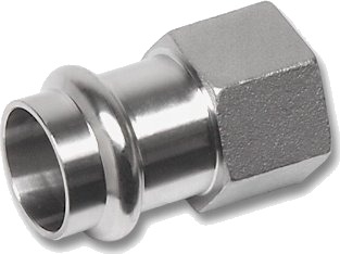Sanha Skjøtestykke Sanha-Nirosan-Stahl Overgang D18x1/2 Gwsanha