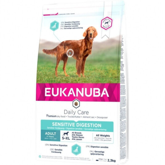 Eukanuba Tørrfôr til Voksne Hunder Sensitive Fordøyelse 2,3 kg Eukanuba Tørrfôr til Voksne Hunder Sensitive Fordøyelse 2,3 kg